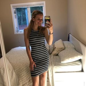 Size small navy skin tight dress